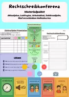 Vorschau - Arbeitsblätter - Rechtschreibkonferenz FRESCH - Deckblatt