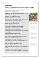 Vorschau - Arbeitsblätter - READING - Skills: Leseförderung: 5. Klasse - 5 Texte - Unit 1 - Seite 1