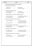 Vorschau - Arbeitsblätter - READING - Skills: Leseförderung: 5. Klasse - 5 Texte - Unit 4 - Seite 3