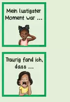 Vorschau - Aufgabenkarten - Erzählwürfel Wochenende (Schulstart) - Seite 3