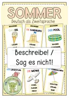 Vorschau - Spiele - SOMMER Beschreibe! / Sag es nicht! - Deckblatt