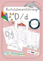 Vorschau - Stundenentwürfe - Buchstabe D/d - Buchstabeneinführung - Deckblatt
