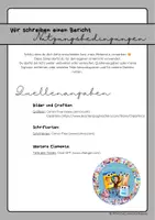 Vorschau - Arbeitsblätter - 📰 Zeitungsbericht schreiben – Schulfest - Übungsblatt mit Lösung - Seite 3