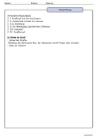 Vorschau - Arbeitsblätter - Bestandteile eines Briefes untersuchen (inkl. Musterlösung) - Seite 2