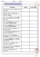 Vorschau - Arbeitsblätter - Checkliste zum Verfassen eines Antwortbriefes - Seite 1