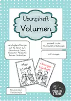 Vorschau - Unterrichtsreihen - Übungsheft zum Thema Volumen - Deckblatt