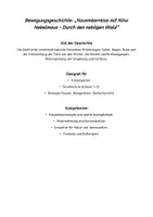 Vorschau - Text - Bewegungsgeschichte November - zum Vorlesen, Auflockern und Mitmachen - Seite 2