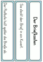 Vorschau - Arbeitsblätter - Schüttelsätze - Der Briefkasten - Leseförderung & Satzverständnis - Kurzgeschichte - Seite 2