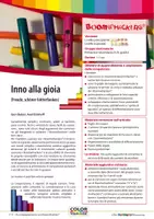 anteprima - Audio - Inno alla gioia (Freude schöner Götterfunken) - Accomapgnamento con Boomwhackers - Pagina di copertina