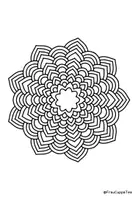 Vorschau - Mal- und Bastelvorlagen - 25 Mandala zum Ausmalen - Ausmalbilder - Seite 3