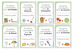 Vorschau - Spiele - Lesespiel - zusammengesetzte Nomen - Seite 3