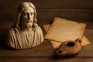 Vorschau - Arbeitsblätter - Der historische Jesus - Gab es Christus wirklich? - Deckblatt