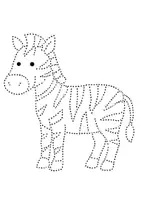 Vorschau - Mal- und Bastelvorlagen - Prickelbilder Grundschule - 15 Zootiere - Seite 3