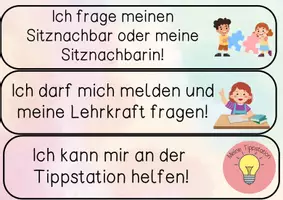 Vorschau - Poster - Tafelmaterial Selbstständig arbeiten - Seite 2