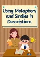 Vorschau - Arbeitsblätter - Metaphors and Similes in Descriptive Writing - Deckblatt