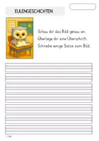 Vorschau - Arbeitsblätter - EULENGESCHICHTEN: Arbeitsblätter zum Geschichten schreiben - Seite 3