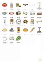 Vista previa - Juegos / Gamificación - Pet Shop / Tienda de animales: Vocabulary Game (Juego para la clase de inglés) - página 3