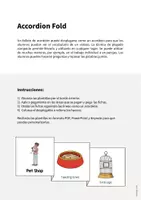 Vista previa - Manualidades / Dibujos para colorear - Pet Shop / Tienda de animales: Accordion Fold (Juego para la clase de inglés) - página 1