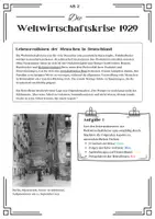 Vorschau - Stundenentwürfe - Weltwirtschaftskrise 1929 - Interviewformat - Seite 2