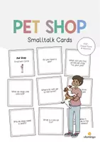 Vista previa - Tarjetas / Manipulativos - Pet Shop / Tienda de animales: Smalltalk Cards (Tarjetas de conversación) - Portada
