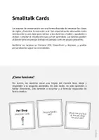Vista previa - Tarjetas / Manipulativos - Pet Shop / Tienda de animales: Smalltalk Cards (Tarjetas de conversación) - página 1