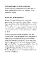 Vorschau - Stundenentwürfe - Das letzte Abendmahl; Methode: Multi-Interview (Karfreitag, Ostern) - Seite 1