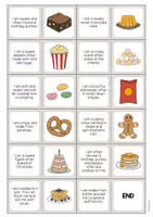 Vista previa - Juegos / Gamificación - Sweets / Dulces: Reading Domino (Juego para la clase de inglés) - página 3