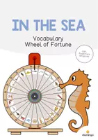 Vista previa - Juegos / Gamificación - In the Sea / En el mar: Vocabulary Wheel of Fortune (Rueda de la suerte para la clase de inglés) - Portada