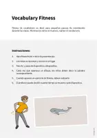 Vista previa - Juegos / Gamificación - In the Sea / En el mar: Vocabulary Fitness (Fitness de vocabulario) - página 1