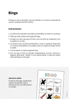 Vista previa - Juegos / Gamificación - In the Sea / En el mar: Bingo (Juego para la clase de inglés) - página 1