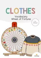 Vista previa - Juegos / Gamificación - Clothes / Ropa: Vocabulary Wheel of Fortune (Rueda de la suerte para la clase de inglés) - Portada