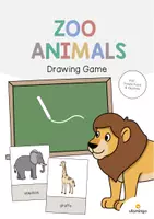Vista previa - Juegos / Gamificación - Zoo Animals / Animales del zoo: Drawing Game (Juego para la clase de inglés) - Portada