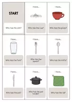 Vista previa - Juegos / Gamificación - Kitchen / Cocina: I have..., who has...? (Juego para la clase de inglés) - página 2