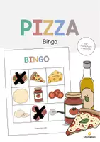 Vista previa - Juegos / Gamificación - Pizza: Bingo (Juego para la clase de inglés) - Portada