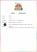 Vorschau - Spiele - Actions & Verbs: Pantomime (Wortschatz / Spiel) - Englisch - Kl. 3/4 - Seite 1