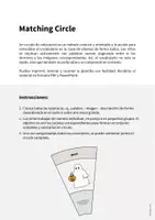 Vista previa - Juegos / Gamificación - Halloween: Matching Circle (Rompecabezas circular para la clase de inglés) - página 1