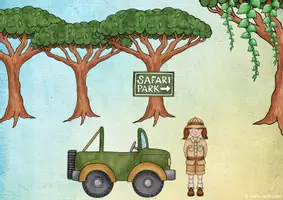 Vorschau - Stundenentwürfe - wild animals: story walk - Seite 3