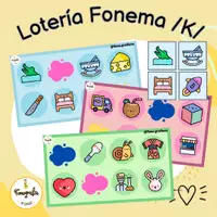 Vista previa - Juegos / Gamificación - Lotería Fonema K - Portada