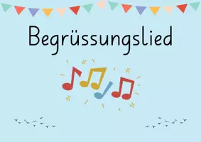 Vorschau - Präsentationen/Tafelbilder - Moderationskarten für den Morgenkreis - Deckblatt