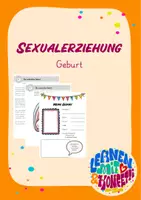 Vorschau - Arbeitsblätter - Geburt - Deckblatt