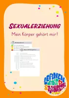 Vorschau - Arbeitsblätter - Mein Körper gehört mir - Deckblatt