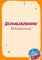 Vorschau - Stundenentwürfe - Reihenplanung Sexualerziehung - Deckblatt