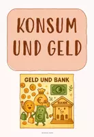 Vorschau - Arbeitsblätter - KONSUM, GELD UND BANKEN (Merk- & Arbeitsblätter, Tafelmaterial) - Deckblatt