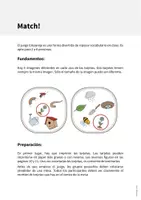 Vista previa - Juegos / Gamificación - Spring / Primavera: Match! (Juego para la clase de inglés) - página 1