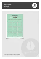 Vorschau - Arbeitsblätter - Beroepen Bingo - Deckblatt