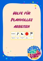 Vorschau - Bildkarten - Strukturierungshilfe für Arbeitsphasen - Deckblatt