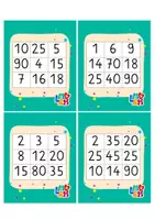Vorschau - Fördermaterial/Inklusion - Bingo Kernaufgaben - Seite 1