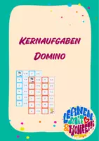 Vorschau - Fördermaterial/Inklusion - Kernaufgaben Domino - Deckblatt