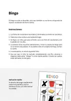 Vista previa - Juegos / Gamificación - Cleaning / Limpieza: Bingo (Juego para la clase de inglés) - página 1