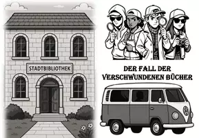 Vorschau - Präsentationen/Tafelbilder - Vertretungsstunde Mathe Klasse 8 und 9: Der Fall der gestohlenen Bücher - Seite 3